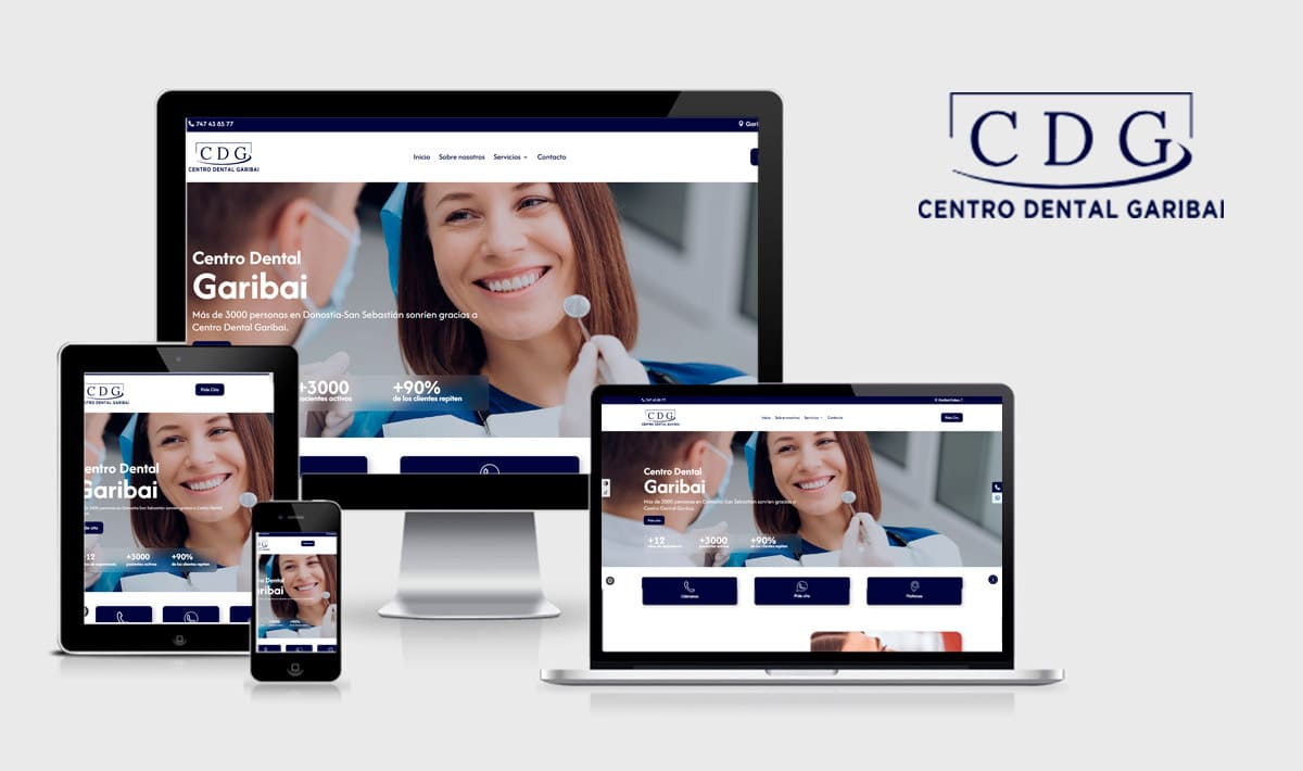 Centro dental Garibai Web